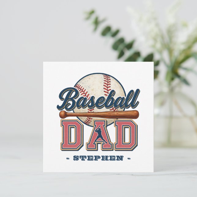 Baseball Dad – Classic (Standing Front)
