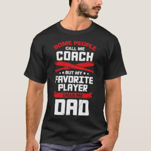 Baseball Dad Coach Gift T-Shirt