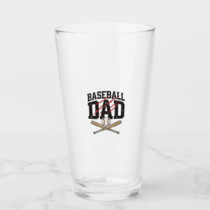 Baseball Dad Distressed Vintage Engraving Shirt De Glass