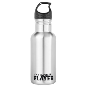 Baseball Dad Favourite Player Vintage Vector Desig 532 Ml Water Bottle