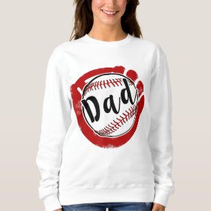 Baseball Dad for Baseball Softball Mum Sweatshirt