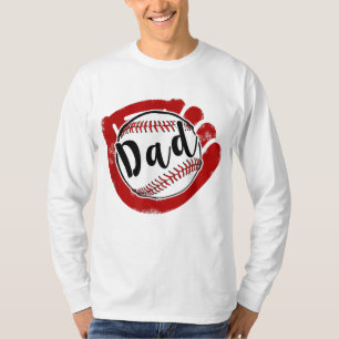 Baseball Dad for Baseball Softball Mum T-Shirt