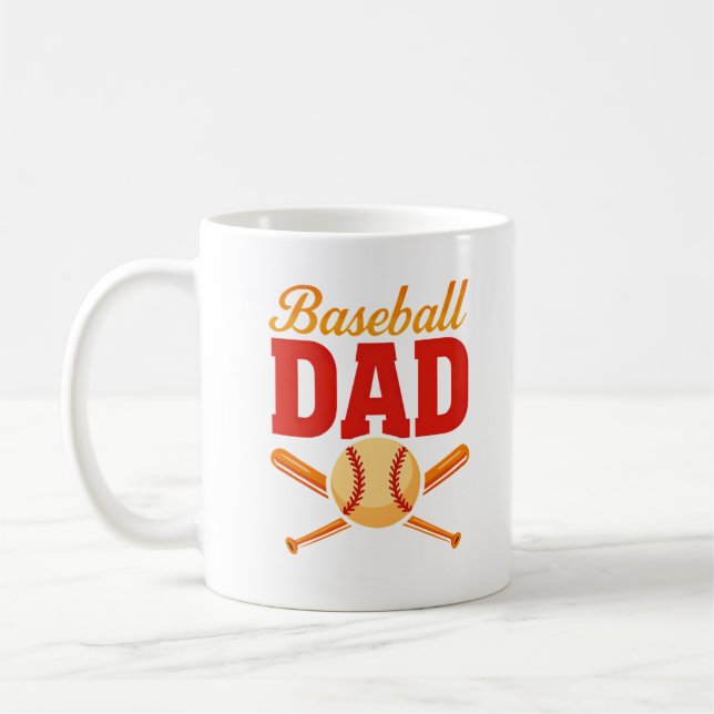 Baseball Dad Mug  (Left)