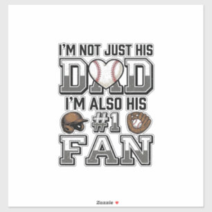 Baseball Dad Number 1 Fan Vintage Shirt Design_1