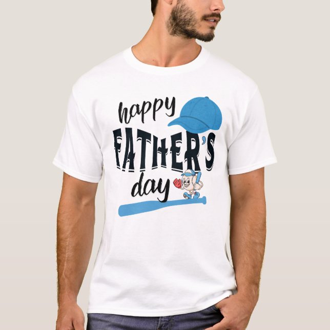 Baseball Dad Shirt – Happy Father’s Day Gift (Front)