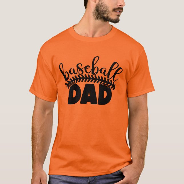 Baseball Dad T-Shirt (Front)