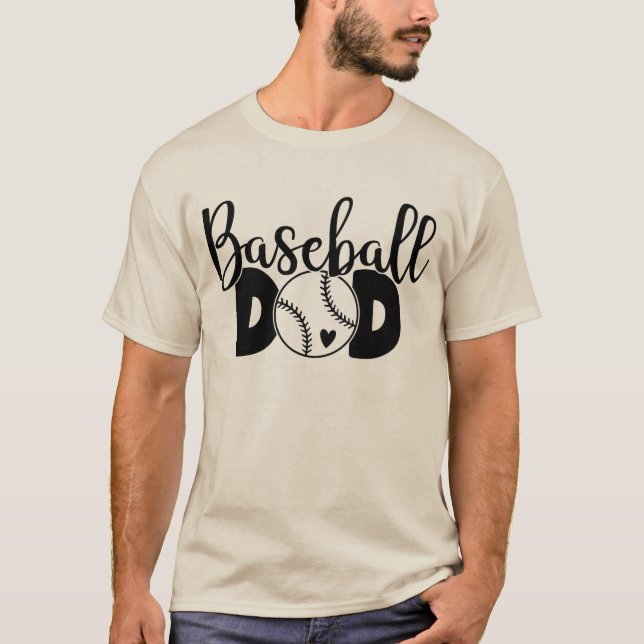 Baseball Dad T-Shirt (Front)