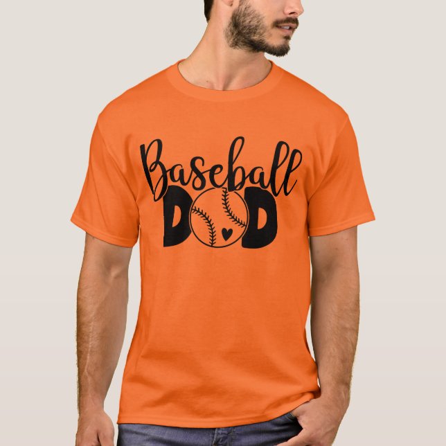 Baseball Dad T-Shirt (Front)