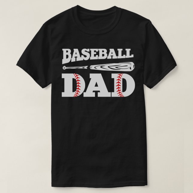 Baseball Dad  T-Shirt (Design Front)