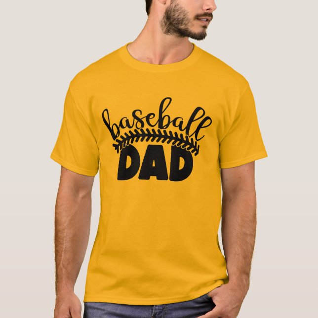 Baseball Dad T-Shirt (Front)