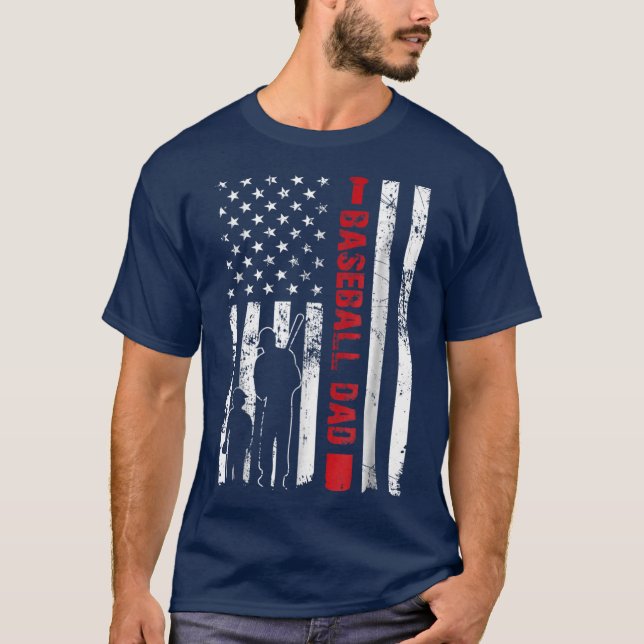 Baseball Dad T-Shirt (Front)
