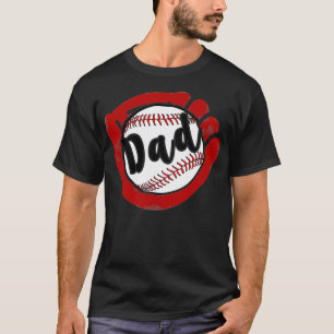 Baseball Dad T Shirt for Baseball Softball Mum