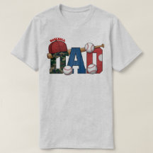 ⚾ Baseball Dad T-Shirt - Proud & Sporty Design