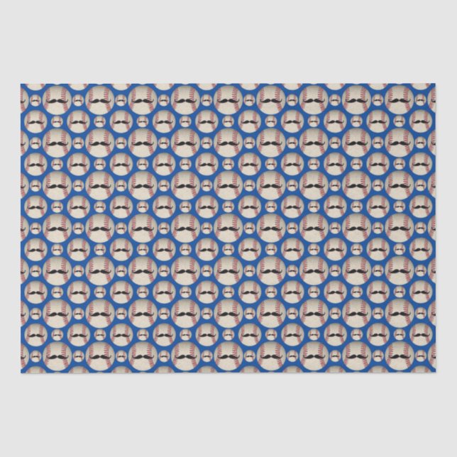 Baseball Dad Tissue Paper (Front)