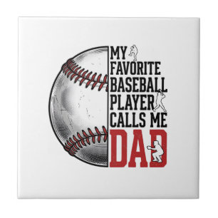 Baseball Dad Vintage Engraving Graphic T-Shirt_1 Tile