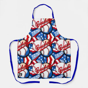 Baseball Days Apron