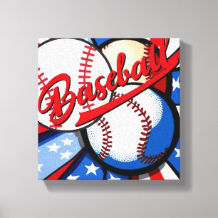 Baseball Days Canvas Print