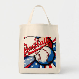 Baseball Days Tote Bag