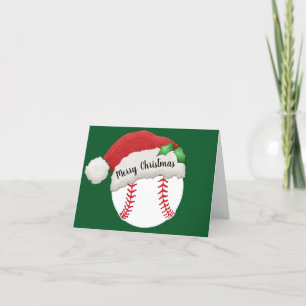 Baseball Design Christmas Card