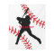 Baseball Design Fleece Blanket