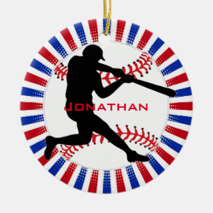 Baseball Design Ornament
