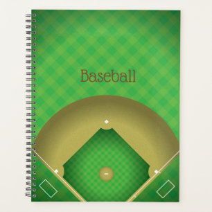 Baseball Diamond Design Weekly/Monthly Planner