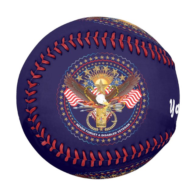 Baseball Disabled Veteran Tribute First Pitch 4 (Back Right)