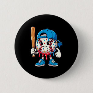 Baseball Drip Baseball Life Style 101 Apparel Yout 6 Cm Round Badge