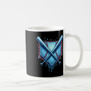 Baseball Drip Boys Home Plate Ice Respect The Drip Coffee Mug