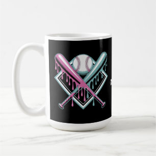 Baseball Drip For Boys Ice Cream Bat – Cool Youth Coffee Mug