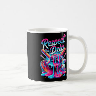 Baseball Drip For Boys Ice Cream Respect The Drip Coffee Mug