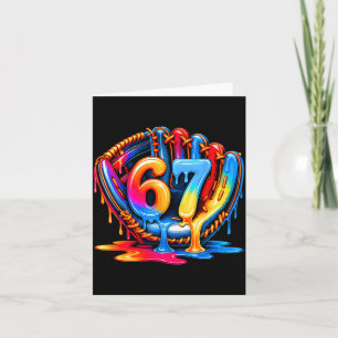 Baseball Drip Ice Cream 67 Baseball Lifestyle 101  Card