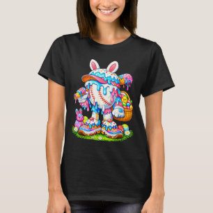 Baseball Drip Ice Cream Apparel Youth Boy Easter T-Shirt