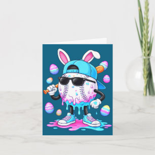 Baseball drip ice cream apparel youth boy happy card