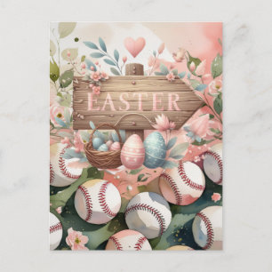 Baseball Easter Greeting Card