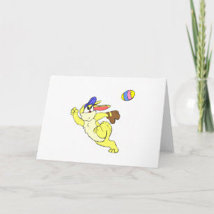 Baseball Easter Holiday Card