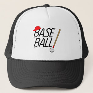 Baseball Exclamation Trucker Hat