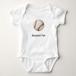 Baseball Fan Baby Bodysuit