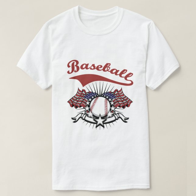 Baseball Fan T-Shirt (Design Front)