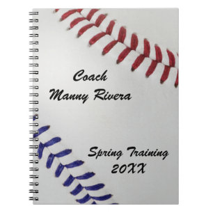 Baseball Fan-tastic_Color Laces_nb_dr_personalized Notebook