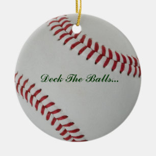 Baseball Fan-tastic_Deck The Balls Ceramic Tree Decoration
