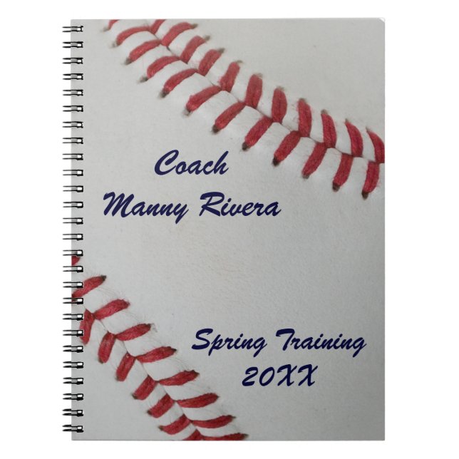 Baseball Fan-tastic_pitch perfect_personalized Spiral Notebook (Front)