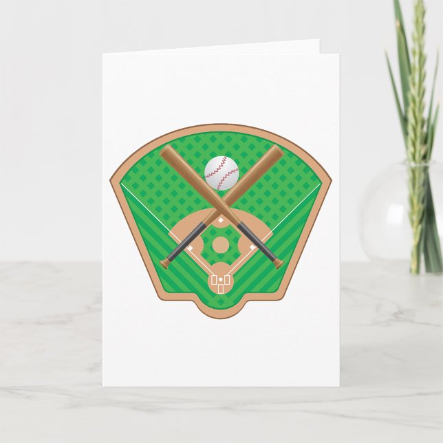 Baseball Field Greeting Cards (Creator Uploaded)