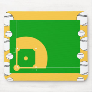Baseball Field Mouse Pad