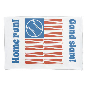 Baseball Flag Pillowcase