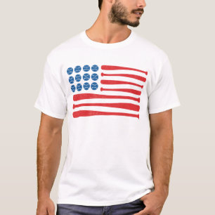 Baseball Flag T-Shirt
