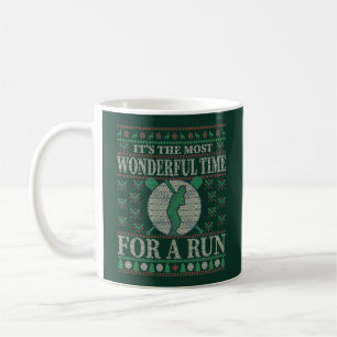 BASEBALL FUNNY CHRISTMAS QUOTES UGLY SWEATER COFFEE MUG