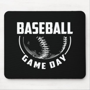 Baseball Game Day Mouse Pad
