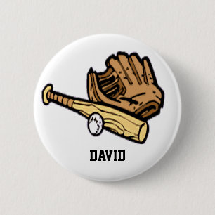 baseball gear badge