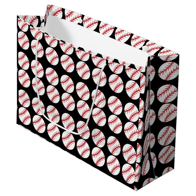 Baseball Gift Bag (Front Angled)